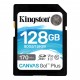 KRN056829 بطاقة ذاكرة Kingston SDG3-128GB 128GB SDXC Canvas Go Plus 170R C10 UHS-I U3 V30