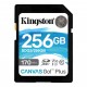 KRN056830 بطاقة ذاكرة Kingston SDG3-256GB 256GB SDXC Canvas Go Plus 170R C10 UHS-I U3 V30