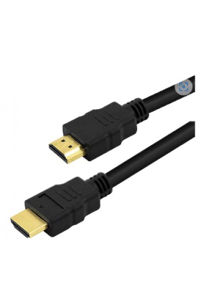 KRN056960 كابل HDMI HDMI إلى HDMI بطول 10 متر ذهبي USB 2.0 HDMI