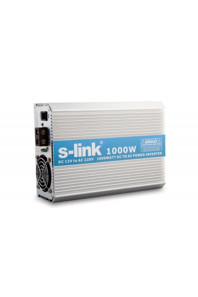 KRN057091 S-link SL-1000W 1000W DC12V-AC230V العاكس