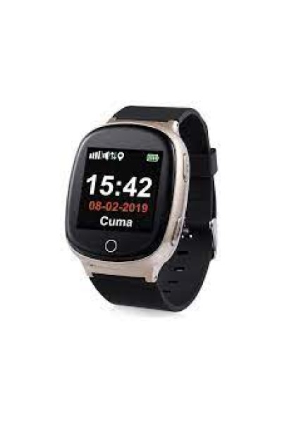 KRN057464 T Smart S3 GPS Senior Watch Black Smart Adult Watch Alzheimer's Watch