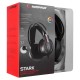 سماعة الألعاب KRN057904 Rampage RM-K6 STARK PLUS USB 7.1 Double RGB Effect رمادي معدني مع ميكروفون