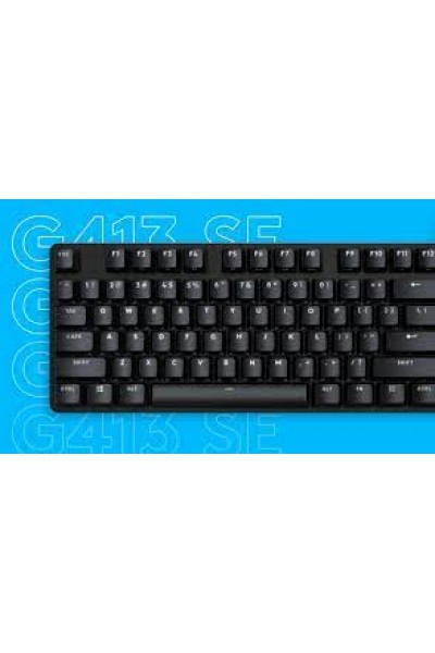 KRN057911 Logitech 920-010556 G413 SE لوحة مفاتيح الألعاب الميكانيكية المضيئة بالحجم الكامل التركية Q اللمسية