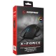 KRN057924 ماوس الألعاب Rampage SMX-R83 X-FORCE Usb أسود 10000 نقطة في البوصة RGB مضيء للألعاب