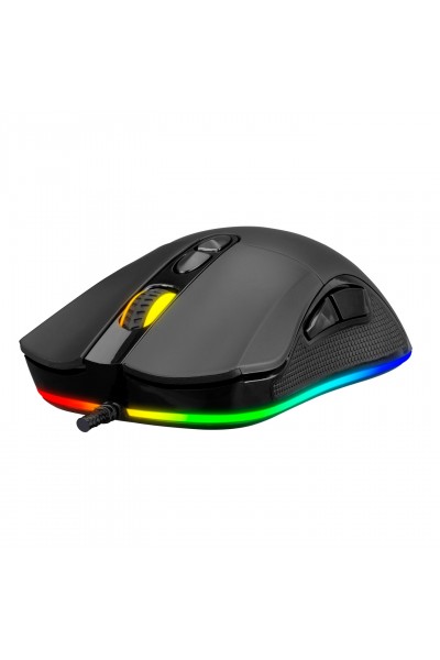 ماوس ألعاب KRN057927 Rampage SMX-R65 TRIUMPH Usb أسود RGB مضاء بدقة 12400 نقطة في البوصة