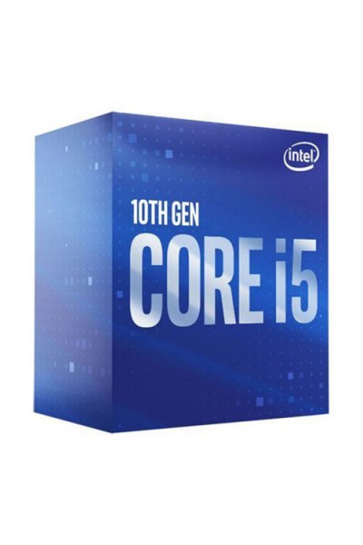KRN017554 Intel Core i5 10400F مقبس 1200 2.9 جيجا هرتز 12 ميجابايت كاش 6 كور 14 نانومتر صندوق المعالج NOVGA (مع مروحة)