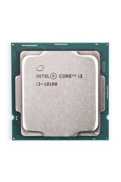 KRN017599 Intel Core i3 10100 TRAY المقبس 1200 3.6 جيجا هرتز 6 ميجا بايت كاش 4 كور 14 نانومتر معالج بدون علبة UHD630 VGA