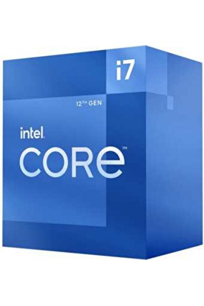 KRN017607 معالج Intel Core i7 12700 2.10 جيجا هرتز 25 ميجابايت كاش LGA1700 مقبس UHD 770 Graphics 10nm Box
