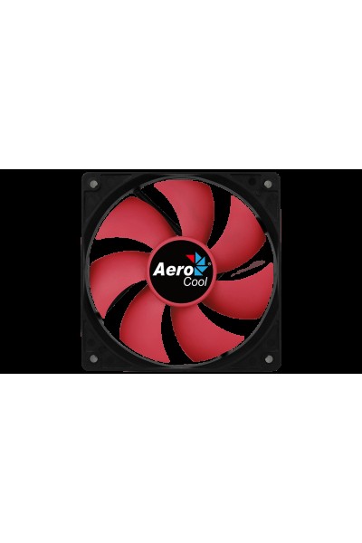 KRN017735 Aerocool AE-CFFR120PRD Force 12 سم PWM 4Pin مروحة صامتة حمراء