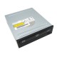 KRN017800 liteon 24X DVD-Rw Sata ناسخ أقراص DVD أسود بدون صندوق