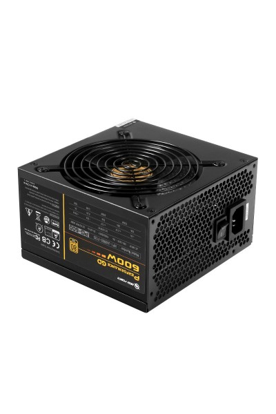 KRN017954 قوة عالية HP1-J600GD-F12S أداء GD 600W 80+ Gold 50A Single Rail Active PFC Black Power Supply