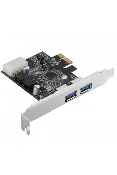 KRN017988 Dark U3P21 PCI مع منفذ 2xExternal و1x19 Pin USB 3.0