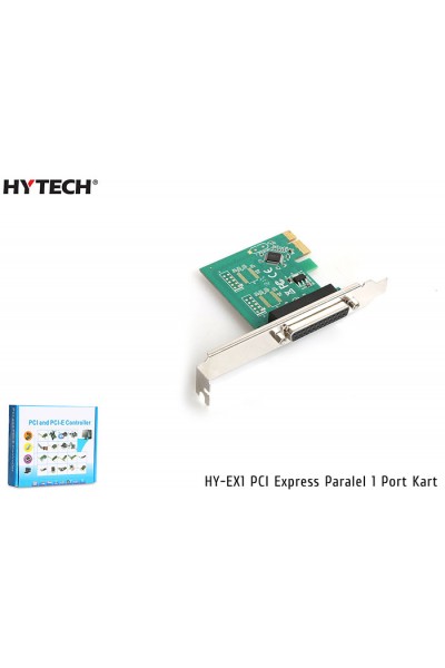 KRN017999 بطاقة Hytech HY-EX1 PCI Express Parallel 1 Port