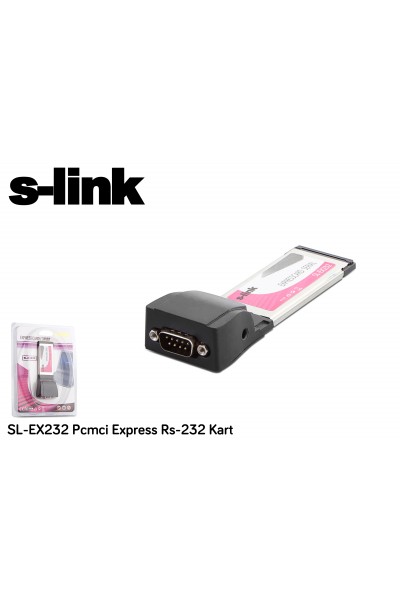 KRN018013 بطاقة S-link SL-EX232 ذات منفذ واحد rs232 PCMCIA Express