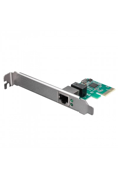 KRN018036 بطاقة إيثرنت Hytech HY-EX5 PCI Express بسرعة 10-100-1000 ميجابت في الثانية