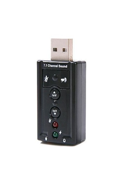 KRN018050 Hytech HY-U717 USB 2.0 7.1 ch كارت الصوت