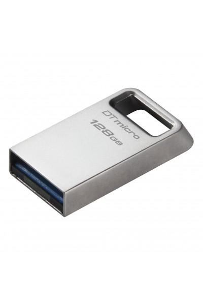 KRN018079 كينغستون DTMC3G2-128GB ذاكرة فلاش داتا ترافيلر مايكرو 200 ميجابايت-ثانية معدنية USB 3.2 الجيل الأول