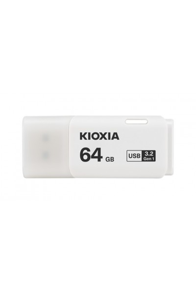 KRN018094 ذاكرة فلاش كيوكسيا 64 جيجابايت U301 أبيض USB 3.2 الجيل الأول