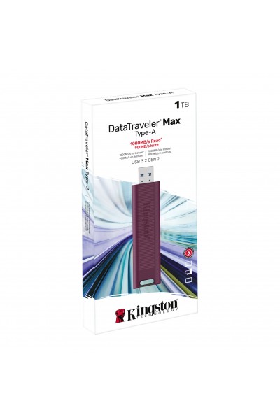 KRN018132 ذاكرة فلاش Kingston DTMAXA-1TB 1TB DataTraveler Max Type-A 1000R-900W USB 3.2 Gen 2