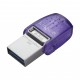 KRN018145 Kingston DTDUO3CG3-64GB DataTraveler microDuo 3C 200MB-s Dual USB-A + USB-C Flash Memory