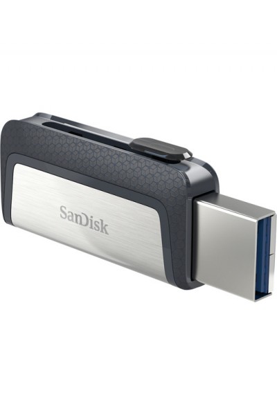 KRN018150 سانديسك SDDDC2-128G-G46 ذاكرة فلاش USB 128 جيجابايت من النوع C مزدوج 3.0