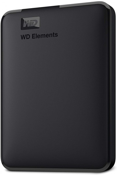 القرص الصلب الخارجي المحمول KRN018189 WD 5TB Elements، USB 3.0 - WDBU6Y0050BBK-WESN القرص الصلب الخارجي