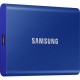 KRN018234 Samsung 500GB T7 USB3.2 1050MB-1000MB-s SSD محمول أزرق MU-PC500H-WW