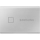 KRN018235 Samsung 500GB T7 Touch MU-PC500S-WW USB 3.2 Gen 2 SSD خارجي محمول فضي
