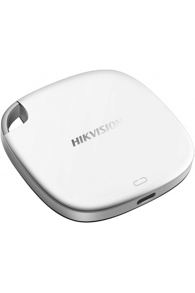 KRN018240 قرص خارجي Hikvision خارجي بسعة 128 جيجا بايت ومزود بمنفذ USB 3.1 SSD باللون الأبيض