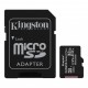 KRN018259 بطاقة Kingston SDCS2-32GB 32GB micSDHC Canvas Select Plus 100R A1 C10 + بطاقة ذاكرة ADP