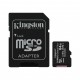 KRN018260 بطاقة Kingston SDCS2-64GB 64GB micSDXC Canvas Select Plus 100R A1 C10 + بطاقة ذاكرة ADP