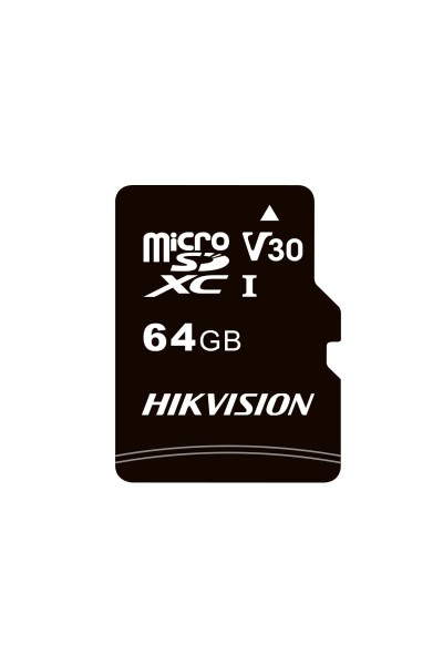 KRN018266 بطاقة ذاكرة Hikvision HS-TF-C1-64G microSDXC™-64G-Class 10 وUHS-I - TLC MicroSD