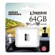 KRN018275 Kingston SDCE-64GB 64GB microSDXC Endurance 95R-30W C10 A1 UHS-I بطاقة الذاكرة فقط