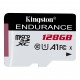 KRN018276 Kingston SDCE-128GB 128GB microSDXC Endurance 95R-45W C10 A1 UHS-I بطاقة الذاكرة فقط