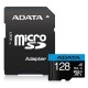 KRN018281 بطاقة Adata 128GB Premier microSDXC مع محول بطاقة ذاكرة UHS-I Class10 V10