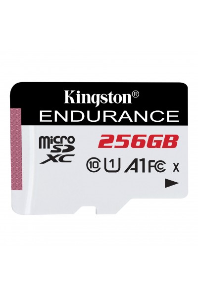 KRN018299 Kingston SDCE-256GB 256GB microSDXC Endurance 95R-45W C10 A1 UHS-I بطاقة الذاكرة فقط