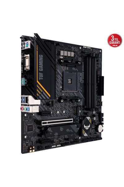 KRN018345 Asus TUF Gaming B550M-E AMD B550 مقبس AM4 DDR4 4600(OC)MHz mATX اللوحة الأم