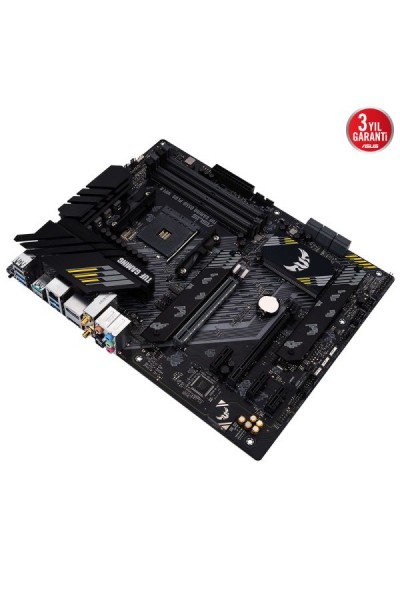 KRN018391 Asus Tuf Gaming B550M-E Wifi AMD AM4 128GB DDR4 4866Mhz M2 Dp-Vga-Hdmi mATX اللوحة الأم