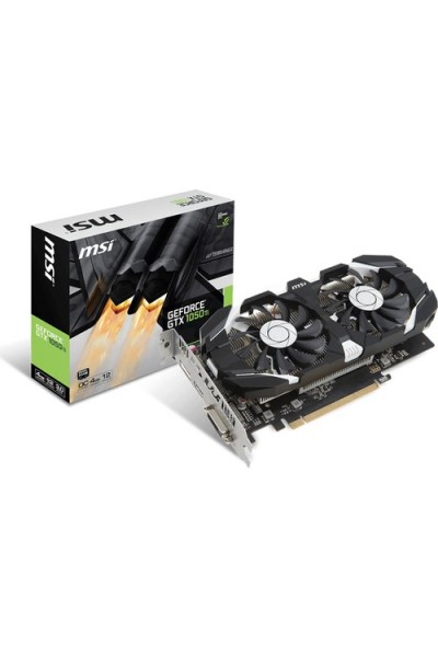 KRN019012 MSI GTX1050 TI 4GT LP GTX1050TI 4GB GDDR5 128B DX12 PCIE 3.0 X16 (1XDVI 1XHDMI 1XDP) بطاقة الرسومات