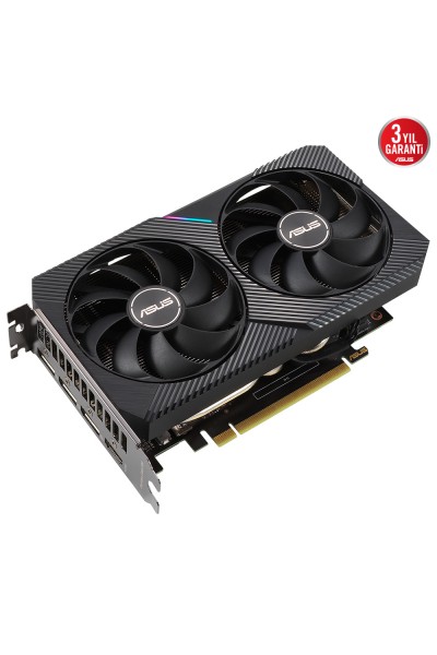 KRN019163 بطاقة الرسومات Asus GeForce DUAL-RTX3050-O8G سعة 8 جيجابايت GDDR6 128 بت DX12