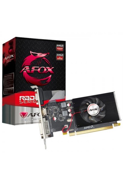 بطاقة رسومات KRN019174 Afox Radeon R5230 AFR5230-2048D3L4 سعة 2 جيجابايت DDR3 64 بت DX11