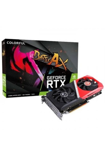 بطاقة رسومات الألعاب KRN019249 الملونة GeForce RTX3060 NB Duo 8GB-V 8GB GDDR6 128Bit DX12 AEAE1CLF0006