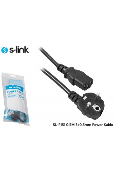 KRN019250 كابل طاقة S-link SL-P151 0.5Mt 3x0,5mm