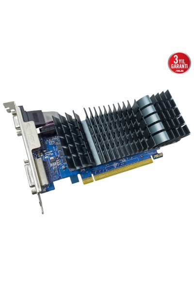 KRN019347 بطاقة الرسومات Asus GeForce GT 710 Evo GT710-SL-2GD3-BRK-EVO 2GB DDR3 64Bit DX12