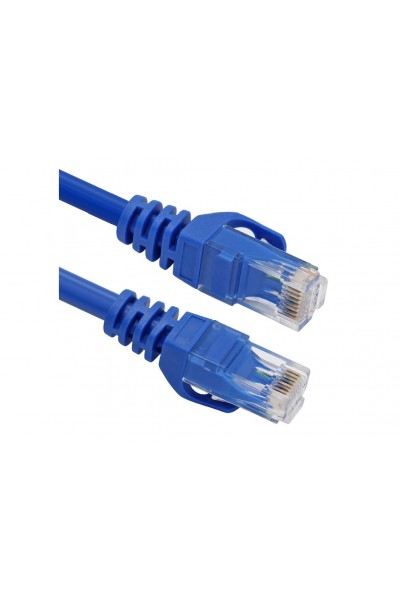 KRN019624 Vcom NP611B-L-1.0 Cat6 1.0MT كابل تصحيح Utp أزرق