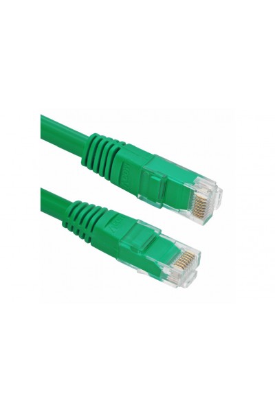 KRN019658 Vcom NP611B-N-1.0 Cat6 1.0MT كابل تصحيح Utp أخضر