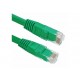 KRN019663 Vcom NP611B-N-10.0 Cat6 10.0MT كابل تصحيح Utp أخضر