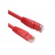 KRN019714 Vcom NP611B-R-5.0 Cat6 5.0MT كابل تصحيح Utp أحمر