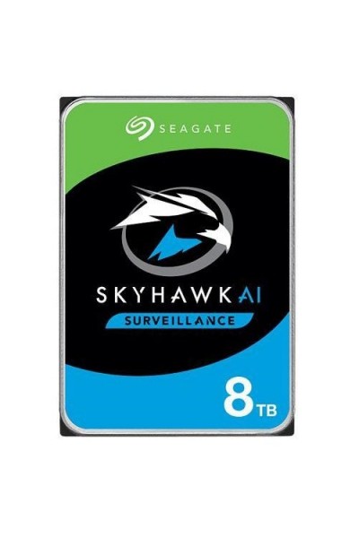 KRN019724 Seagate ST8000VE001 8 تيرابايت Skyhawk 256 ميجابايت 3.5 بوصة SATA 3 7200 دورة في الدقيقة 24-7 أمان (منتج الموزع الرسمي)