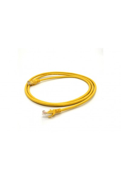 KRN019740 Vcom NP611B-Y-2.0 Cat6 2.0MT كابل تصحيح Utp أصفر